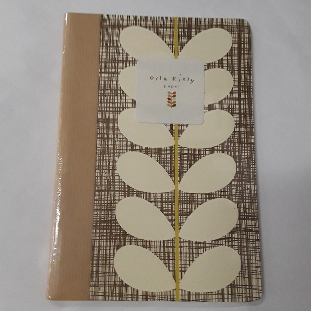 ✅ SOLD ✅ NEW Orla Kiely A5 journal book in stem design